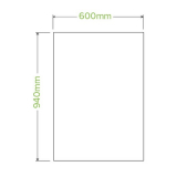 COMPOSTABLE BIN LINER 50L BIOPAK (C-0014)  ROLL  EACH