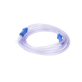 Suction Connecting Tubing w/ Male Connector, Non-Conductive