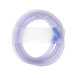 Suction Connecting Tubing w/ Male Connector, Non-Conductive,