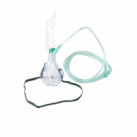 O2 High-Concentration Standard Mask w/ 7' (2.1 m) tubing