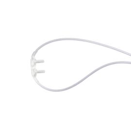Nasal Oxygen Cannula Cushion Tip w/ 4' (1.2 m) Crush Resista
