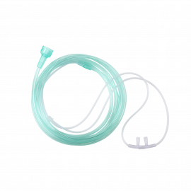 Nasal Oxygen Cannula Cushion Tip w/ 50' (15.24 m) Crush Resi