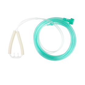 Nasal Oxygen Cannula Cushion Tip w/Advantage Ear Foam w/ 4'