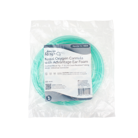 Nasal Oxygen Cannula Cushion Tip w/Advantage Ear Foam w/ 14'