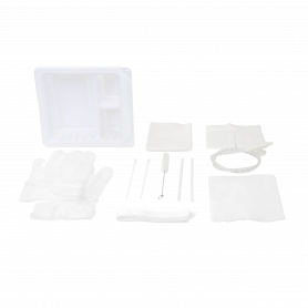 Tracheostomy Care Kit - Two Compartment Tray