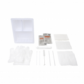 Tracheostomy Care Kit - Three Compartment Tray