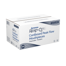Cardboard Peak Flow Mouthpieces