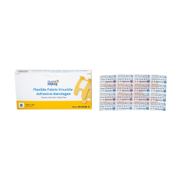 Flexible Fabric Knuckle Adhesive Bandages - Sterile