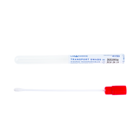 Transport Swab, Snappable Shaft, Viscose Tip, Sterile