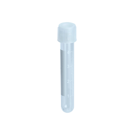 Culture Tube w/Dual Position Cap w/Graduated Markings, PS