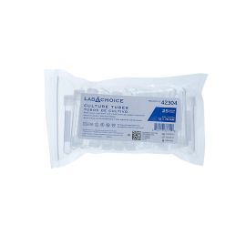 Culture Tube w/Dual Position Cap w/Graduated Markings, PS