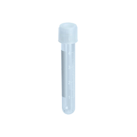 Culture Tube w/Dual Position Cap w/Graduated Markings, PS