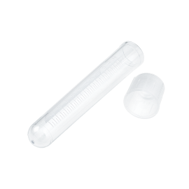 Culture Tube w/Dual Position Cap w/Graduated, PS, Peel Pack