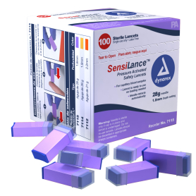 Pressure Activated Safety Lancets - Sterile