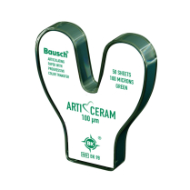 Bausch ArtiCeram Articulating BK98 100&micro;m 50 Horseshoe Strips