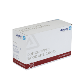 DynaSafety Cotton Tipped Wood Applicators