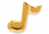 GOLD NOTE PIN