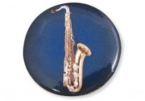 INSTRUMENT BUTTONS Saxophone Pkg of 6