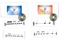 RHYTHMIC FLASHCARDS with CDs Set 1 & 2