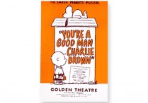 YOU'RE A GOOD MAN CHARLIE BROWN  Broadway Poster