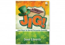 JIG! Irish Music for Barred Percussion Ensemble Book & Audio/Data CD