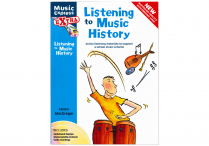 LISTENING TO MUSIC HISTORY Paperback & 2 CD-ROMs