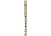 TUDOR SOPRANO RECORDER - Antimicrobial, white