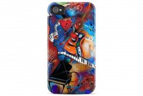 MUSIC MADNESS iPhone 4 & 4S Hardcase