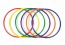 RAINBOW HOOPS 20" Set of 6 colors