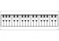 GIANT WALL CHART Keyboard