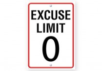 EXCUSE LIMIT POSTER