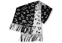 MUSIC NOTES SCARF