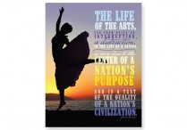LIFE OF THE ARTS Poster