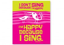 I SING BECAUSE Poster