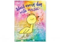 START EVERY DAY WITH MUSIC Poster