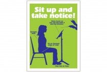 SIT UP AND TAKE NOTICE Poster