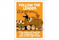 FOLLOW THE LEADER Poster