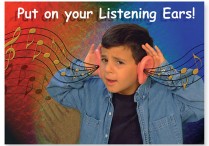 PUT ON YOUR LISTENING EARS! Poster