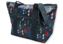 MUSIC NOTES LUNCH TOTE