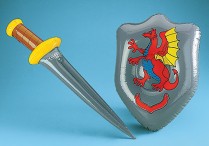 INFLATABLE SHIELD & SWORD