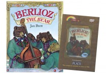 BERLIOZ THE BEAR Hardback & Reading Rainbow DVD