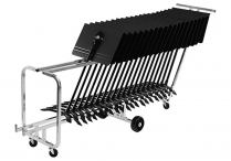 MANHASSET STORAGE CART - Holds 25 Stands