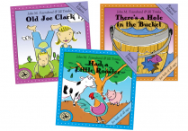 OLD JOE CLARK, HAD A LITTLE ROOSTER,  THERE'S A HOLE IN THE BUCKET  3-CDs Set