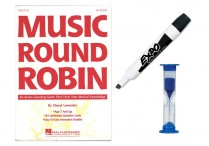 MUSIC ROUND ROBIN Game, Timer & Markers Set