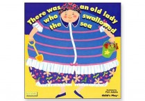 THERE WAS AN OLD LADY WHO SWALLOWED THE SEA  Paperback & CD