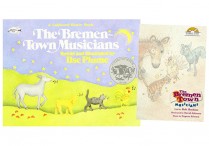 BREMEN TOWN MUSICIANS Paperback & DVD Set