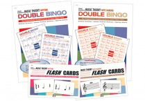 Essentials of Music Theory: DOUBLE BINGO GAMES AND FLASHCARDS Set