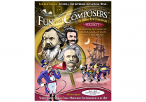 FUN WITH COMPOSERS: Vol. 1 - Gr. 3-7  Paperback & PDF Download/Online Video Access