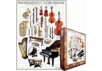 INSTRUMENTS OF THE ORCHESTRA PUZZLE & POSTER SET