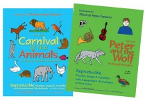 CARNIVAL OF THE ANIMALS/PETER & THE WOLF  ACTIVITY KITS Set